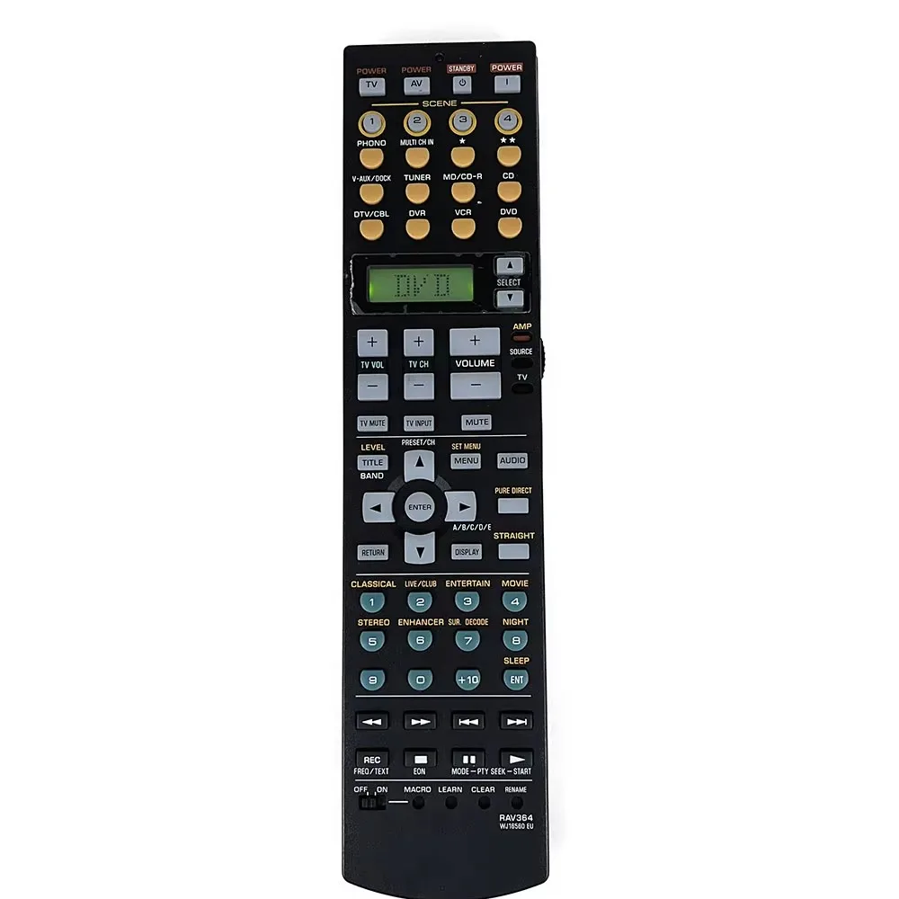 Remote Control use for Yamaha AV Receiver/AV Amplifier RAV364 RX-V661 HTR-6060 DSP-AX761 RX-V861 HTR-608