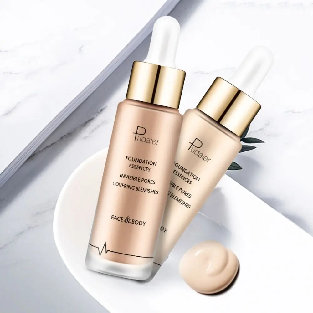 Matte Foundation Creme neue Öl kontrolle vollständige Abdeckung Gesicht Basis Make-up Creme Feuchtigkeit creme cremige Textur aufhellen Concealer Primer