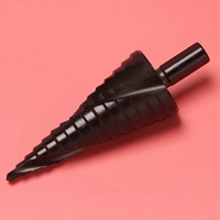 ABRW-6PCS 4-32MM HSS Cobalt Step Drill Bit Set Nitrogen High Speed Steel Spiral For Cone Triple-Cornered Shank Hole Cutter