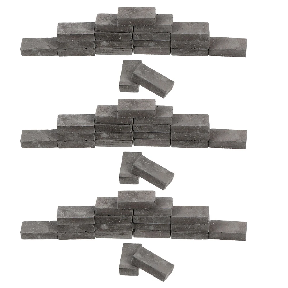 200Pcs Micro Landscape Simulation Bricks Realistic Miniature Brick Set for DIY Garden Decor Sand Table Models Architectural
