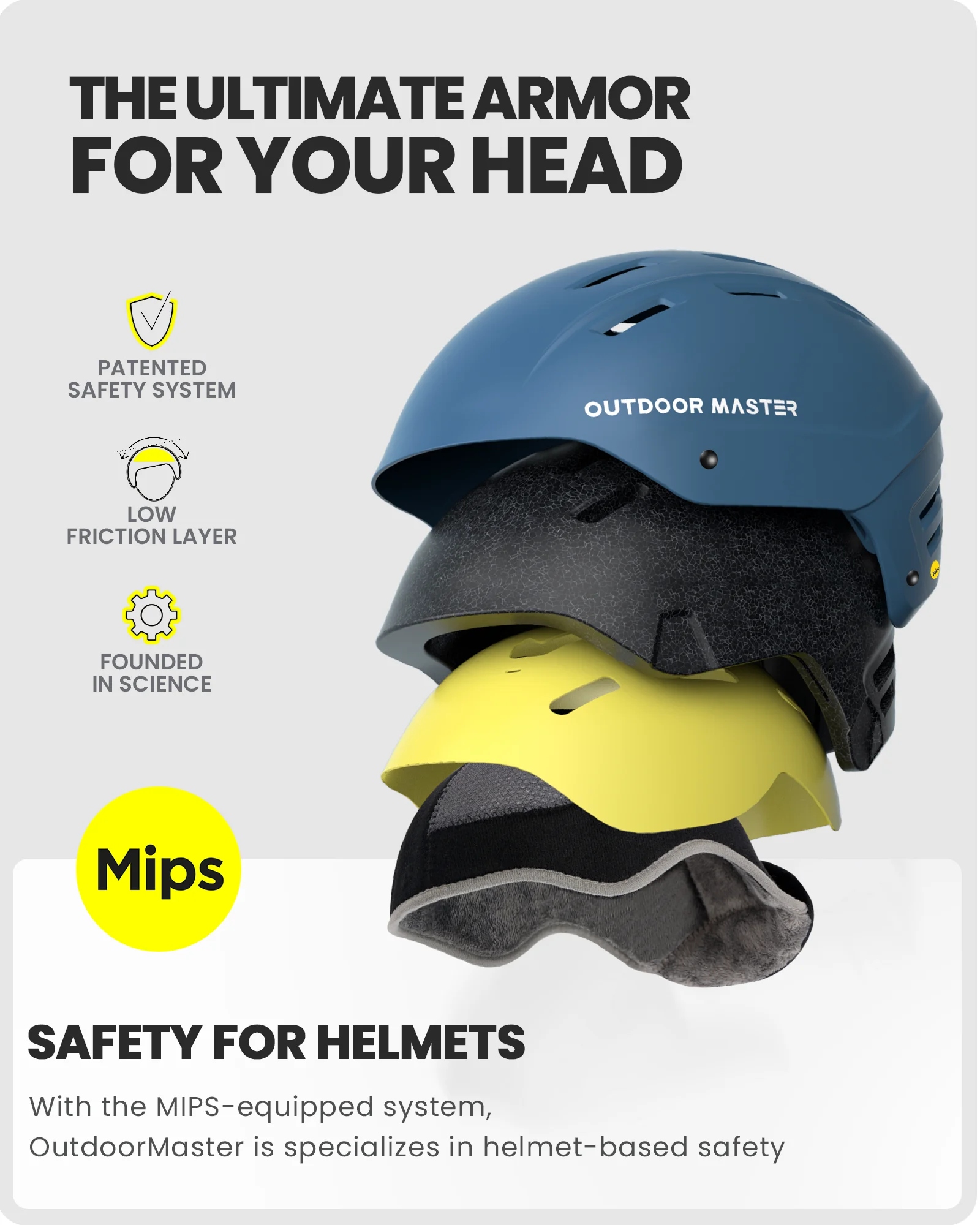 CE 인증 켈빈 2 스노보드 Mips 스키 헬멧