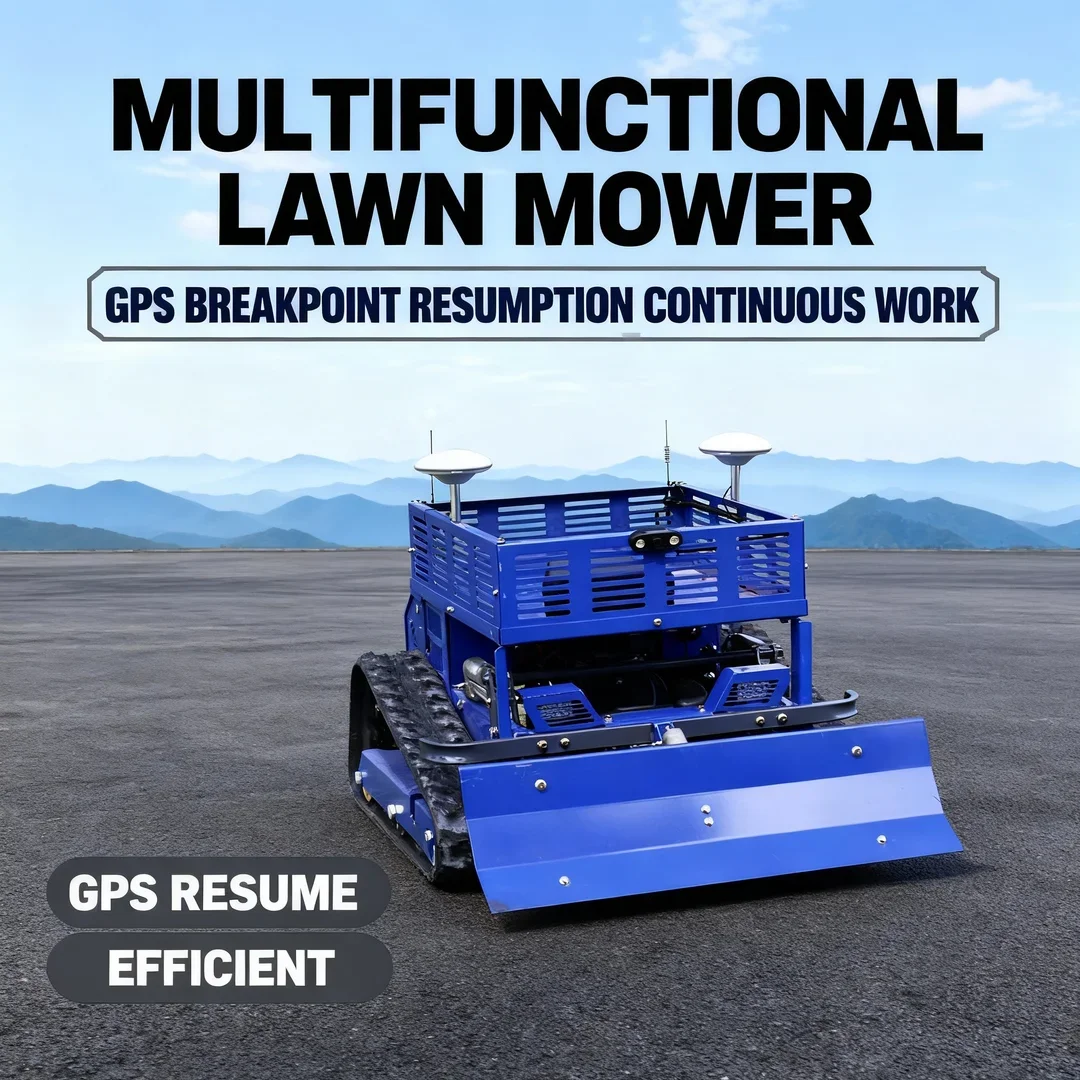 

Настраиваемая GPS-навигационная газонокосилка-робот для стрижки травы, одобренная EPA, отличного качества, для любых типов местности, с дистанционным управлением