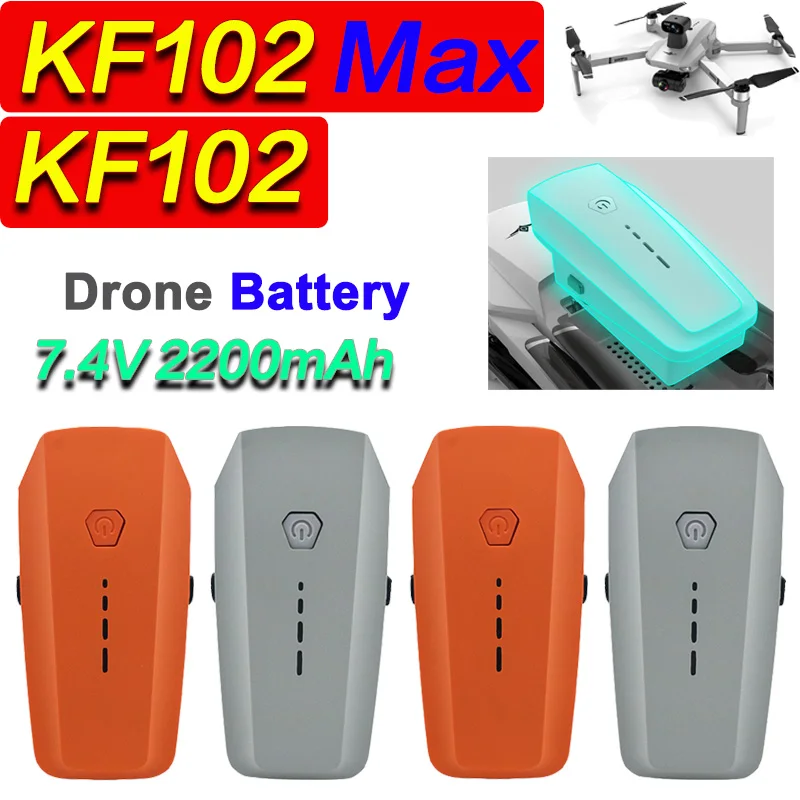 

Original KFPLAN KF102 Drone Battery 7.4V 2200mAh For KF102 Mini Dron Battery KF102 Accessories RC Quadcopter Spare Parts