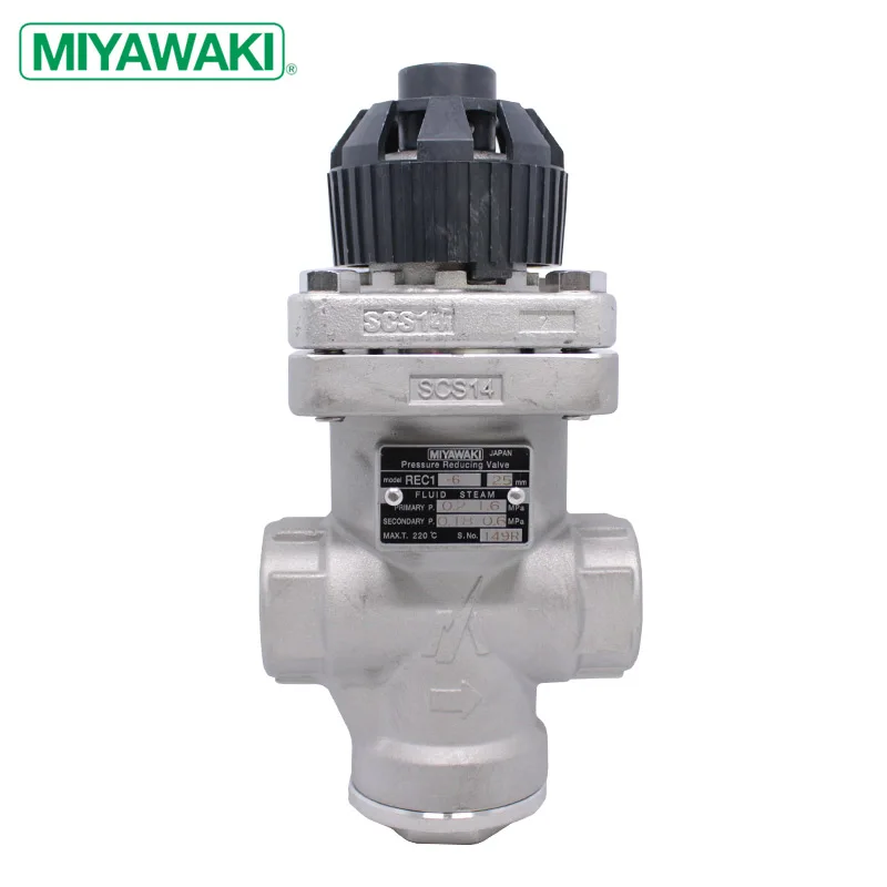 

MIYAWAKI Pressure Reducing Valves,Stainless steel steam relief valve,REC1-6/6F