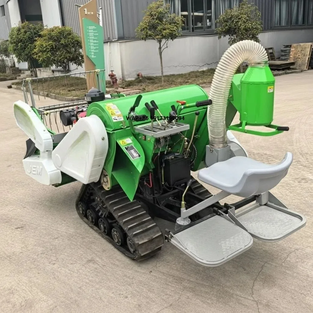 EASY OPERATION MANUAL Automatic Wheat Harvesting Mini Rice Combine Harvester for Wheat and Rice