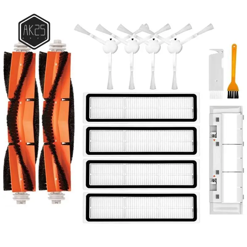 

Запасные части AK25: основная боковая щетка, фильтр, крышка щетки для робота-пылесоса Dreame Bot D9 / D9 Pro / D9 Max L10 Pro