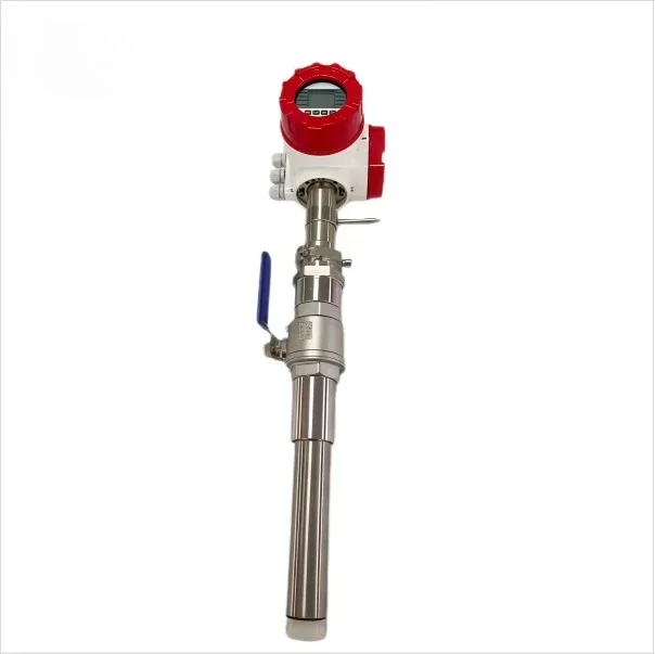 Stainless Steel Plug-In Electromagnetic Flowmeter Suitable for Water Medium Measurement Supports OEM