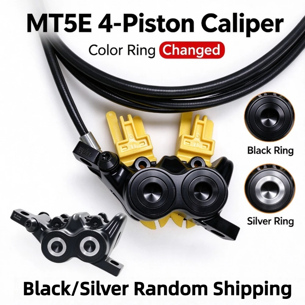 MAGURA MT5E Hydraulic Disc Brake Set, 4-Piston, Motor Cut-off Sensor, Front & Rear for E-Bike MTB Mountain Bike