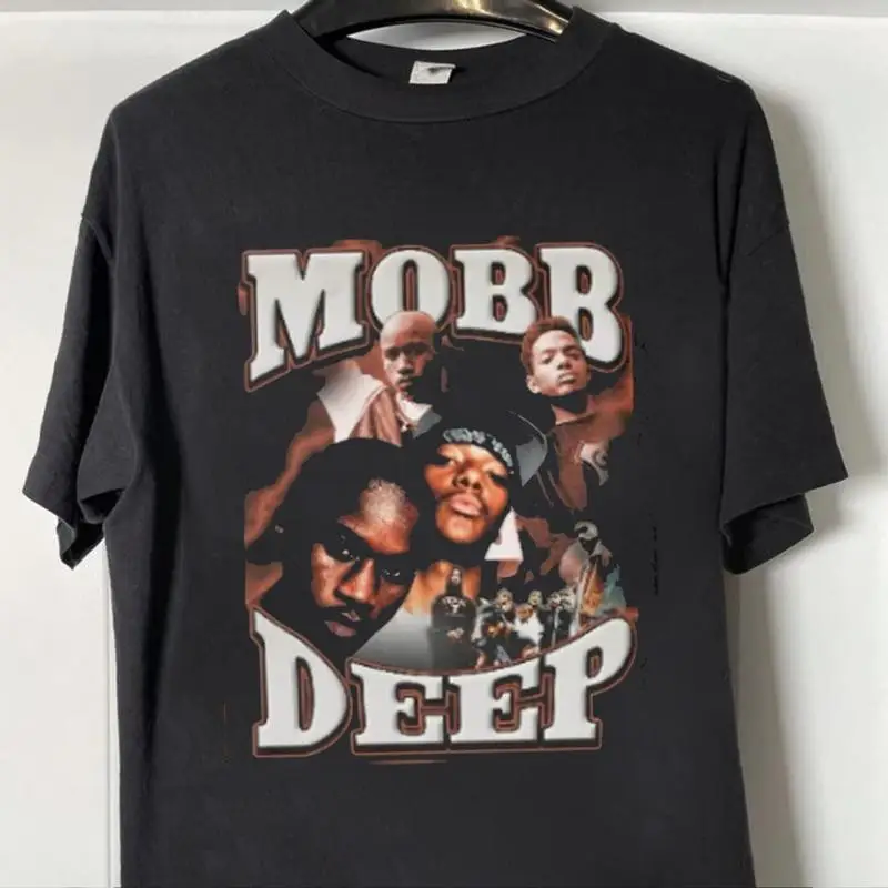 Camiseta retro Mobb Deep Group, camiseta Mobb Deep Rap Legends, para fanáticos de Mobb Deep