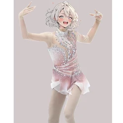 Figure skating performance skirt, Kosten performance competition, costume, children, adults