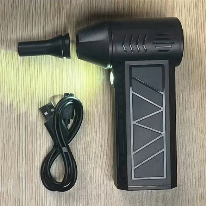 LED 터보 송풍기 - 10배 더 빠른 눈, 조용한 작동, 오래 지속되는 배터리, 컴팩트한 디자인-A79G