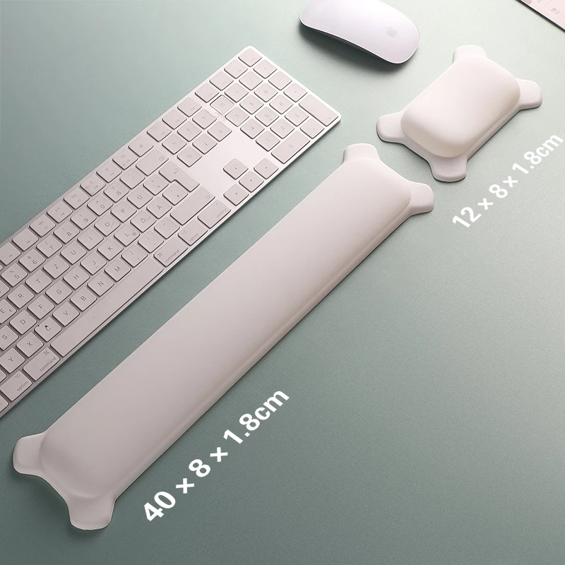 Mouse Wrist Rest Keyboard Wrist Rest Ergonomic Support Easy Typing and Relieve Wrist Pain Mouse Pad