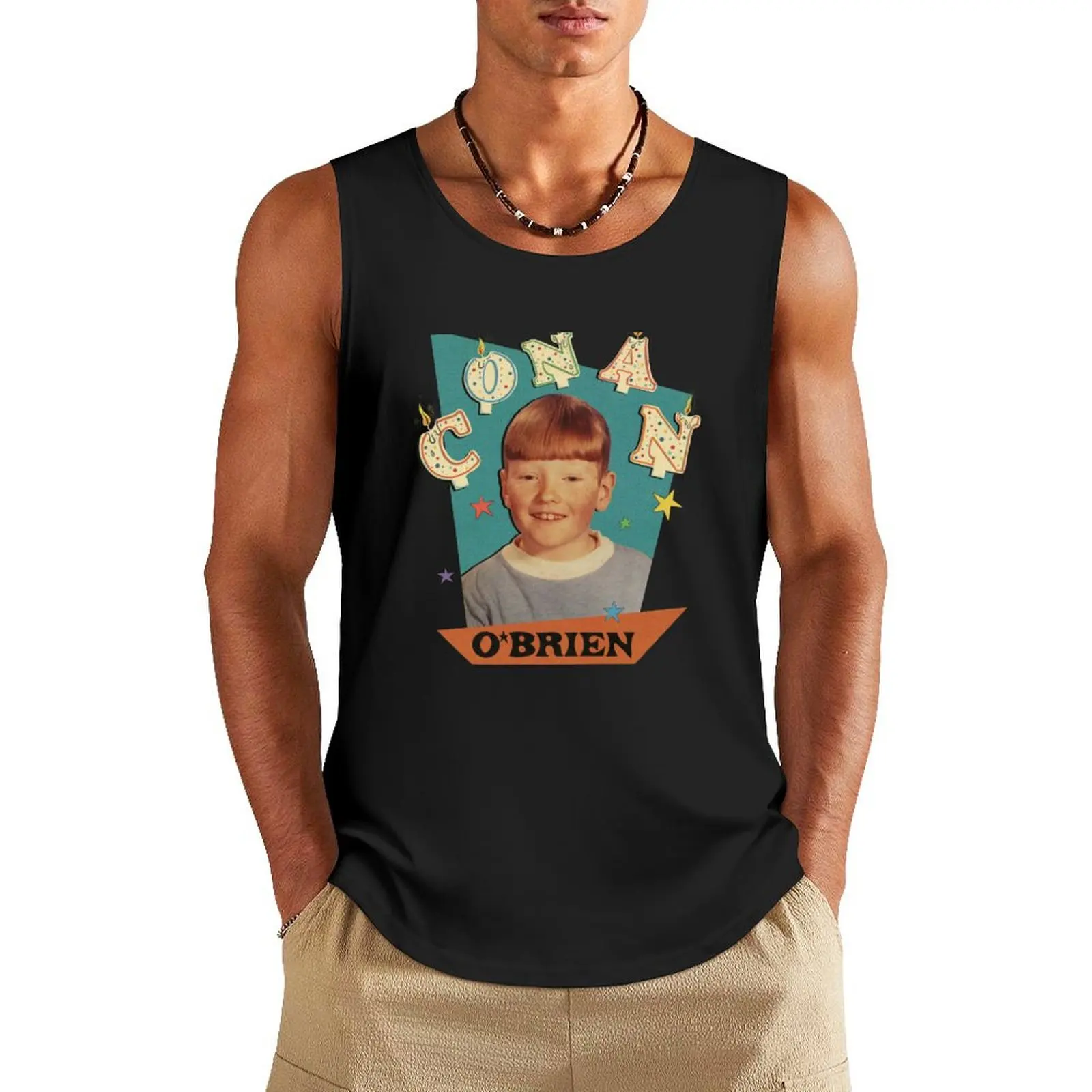 

Conan O'Brien Birthday Tank Top Men's t-shirt t-shirts for Men's gym