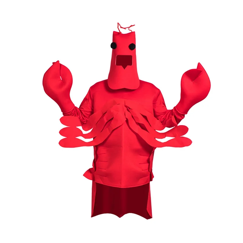 Halloween Costumes Cosplay Costume Cosplay Outfit Activities Suit, Shrimp Soldiers