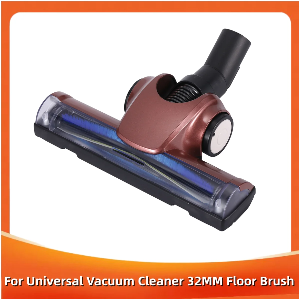 32mm Universal Vacuum Cleaner Brush Turbo Brush Nozzle for Vacuum Cleaner Cyclone Power Vacuum Brush Head Floor Brush Carpet