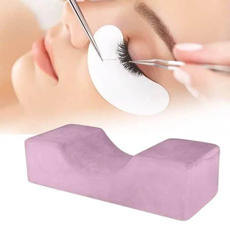 Eyelash Extension Neck Pillow U-Shape Make Up Tools Rack Memory Foam Pillow Beauty Salon Lash Pillows For Grafting Eyelashes