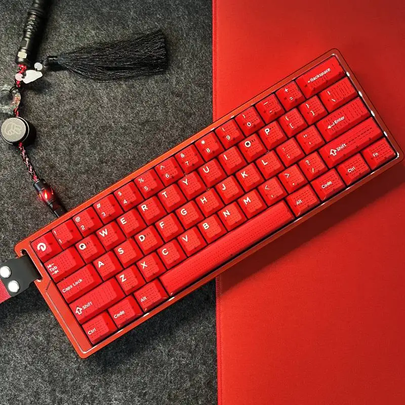 LUMI60 Aluminum case for Wooting 60HE Keyboard GH60 size HE keyboard use