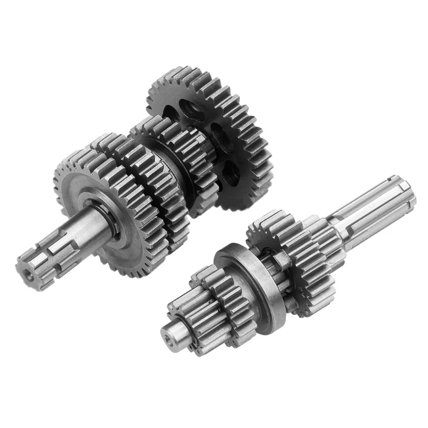 

Main Counter Shaft with Reverse (3 Forward Plus 1 Reverse Gear) for 110-125CC ATV Dirt Bike ATV Horizontal Engine Parts