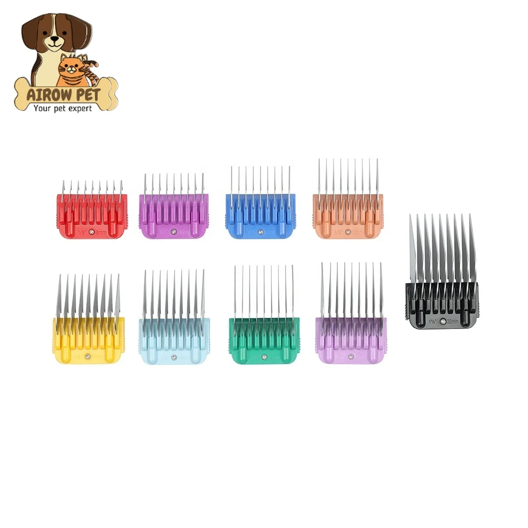 Airow Professional A5 Clipper Blades Guide Comb Stainless Steel Compatible With Andis Oster A5  Wahl Clipper Animal Guide Comb