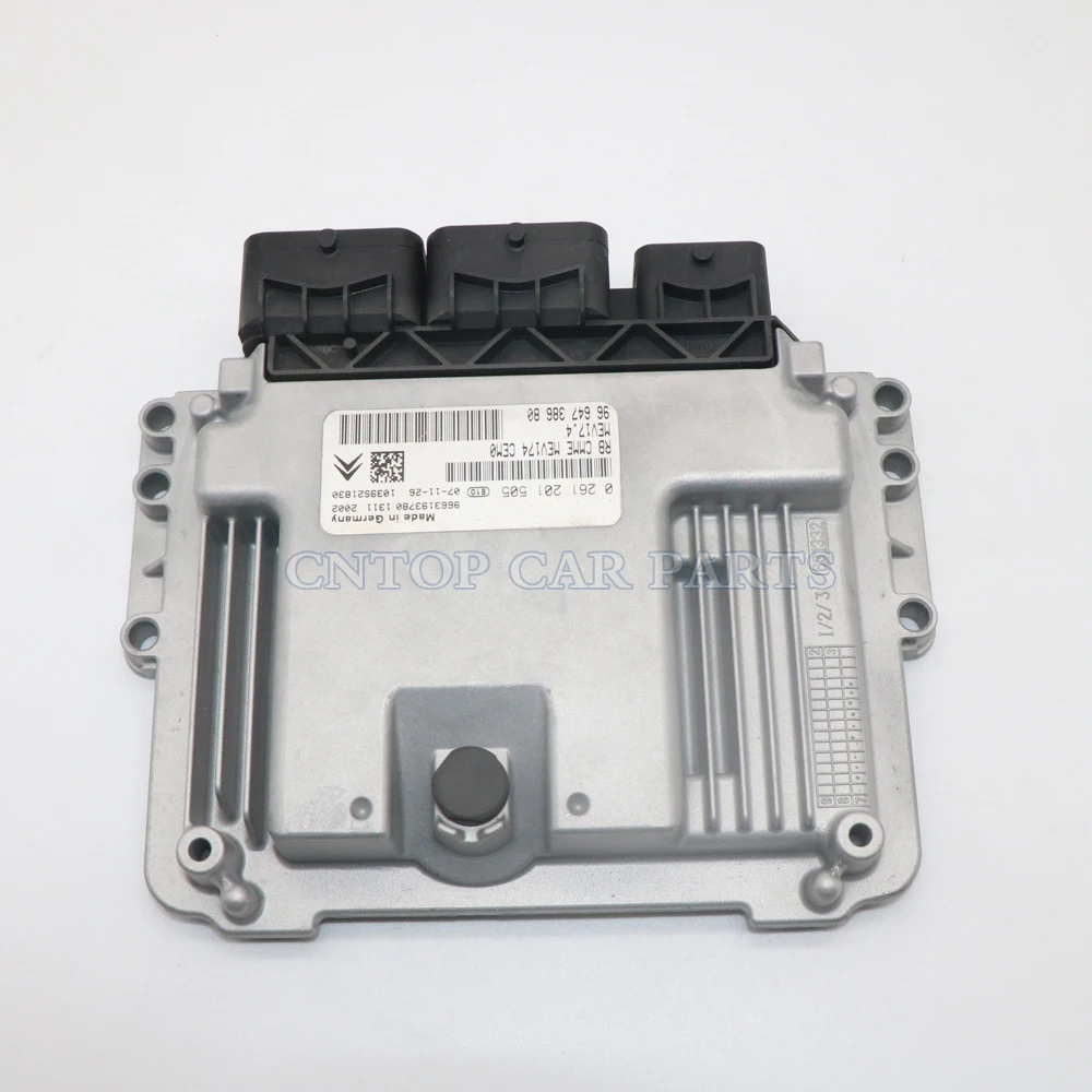 

0261201505 9664738680 1039S21830 MEV17.4 Engine Control Unit ECU for Citroen C3 Peugeot 308 2009