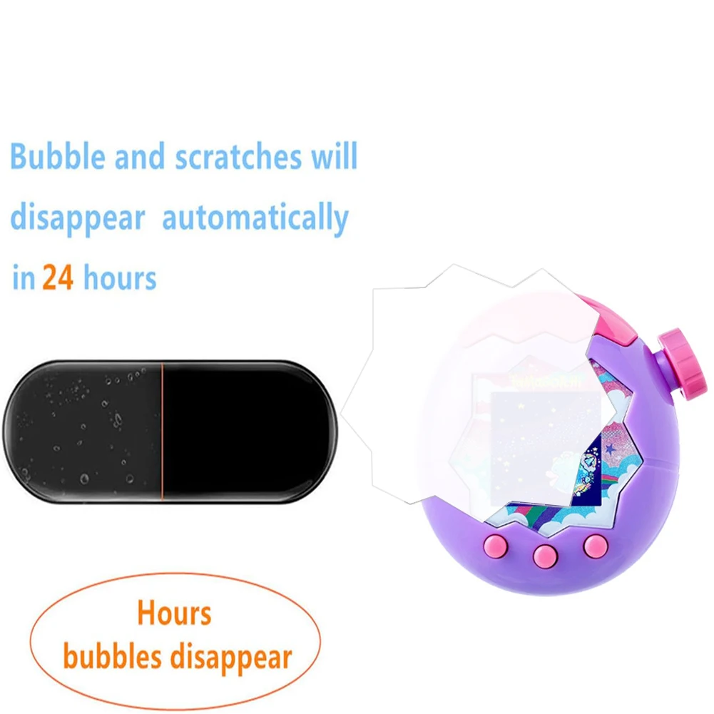 5 قطع من طبقة حماية الشاشة الصفراء الشفافة، طبقة شاشة تغطية كاملة، غطاء حماية اللوحة، ملحقات الألعاب