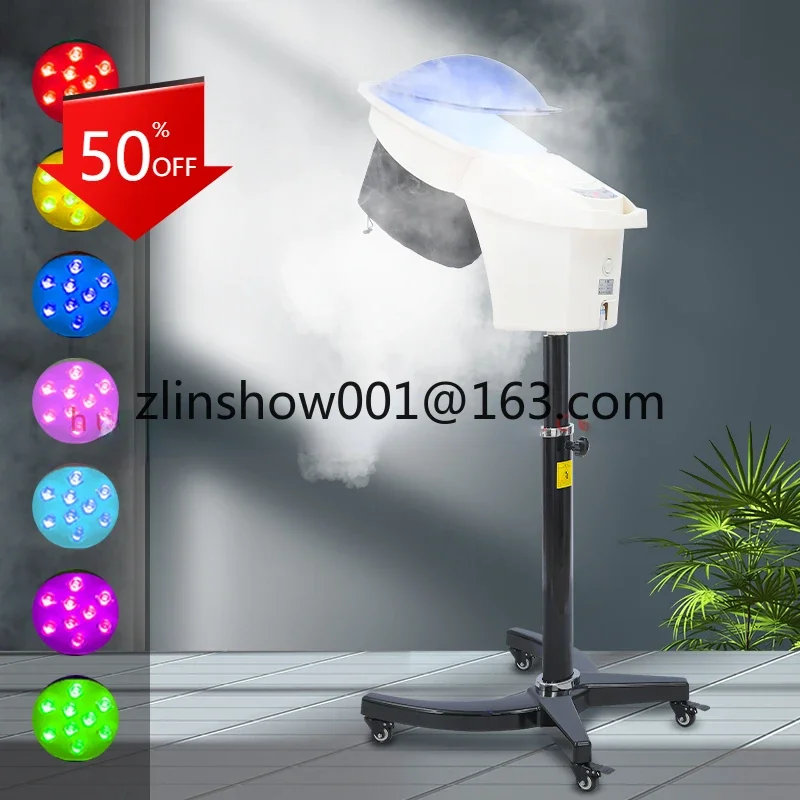 

Big Micromist Professional Ultrasonic Micro Mist Ozone Hair Salon Steamer With Stand&Hair SPA Standing O3 Hair Steamer