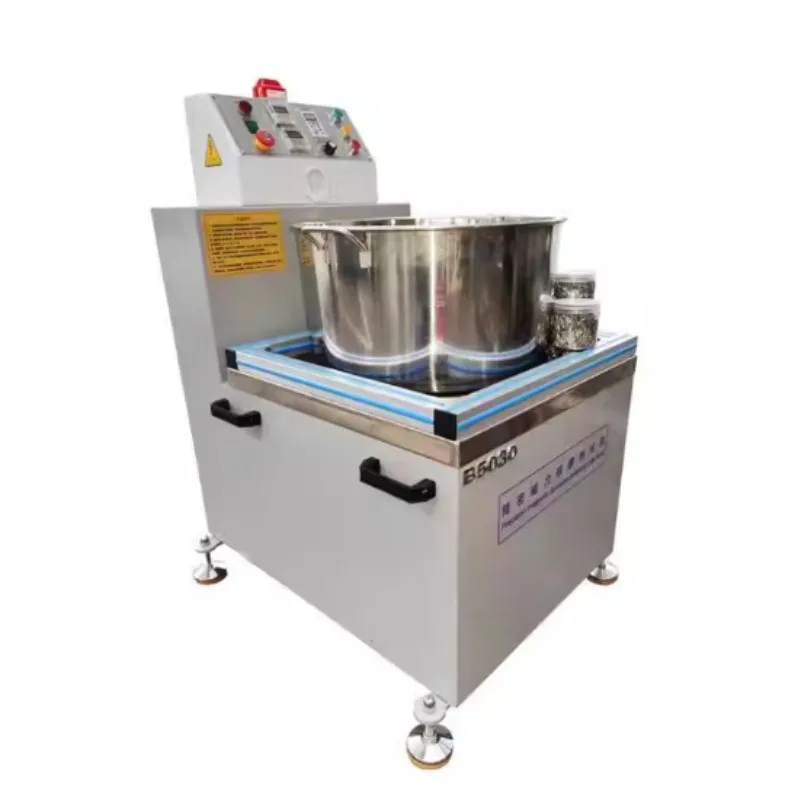Magnetic Polishing Machine Metal Deburring Grinding Machine Industrial Parts Surface Finishing Magnetic Pin Tumbler Polisher