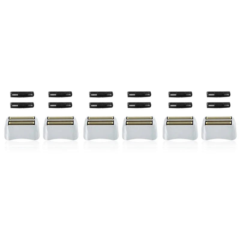 

B82B-6 Pack Pro Сменная сетка для бритвы и резаки для Andis 17150 (TS-1) Замена литиевой бритвы Profoil