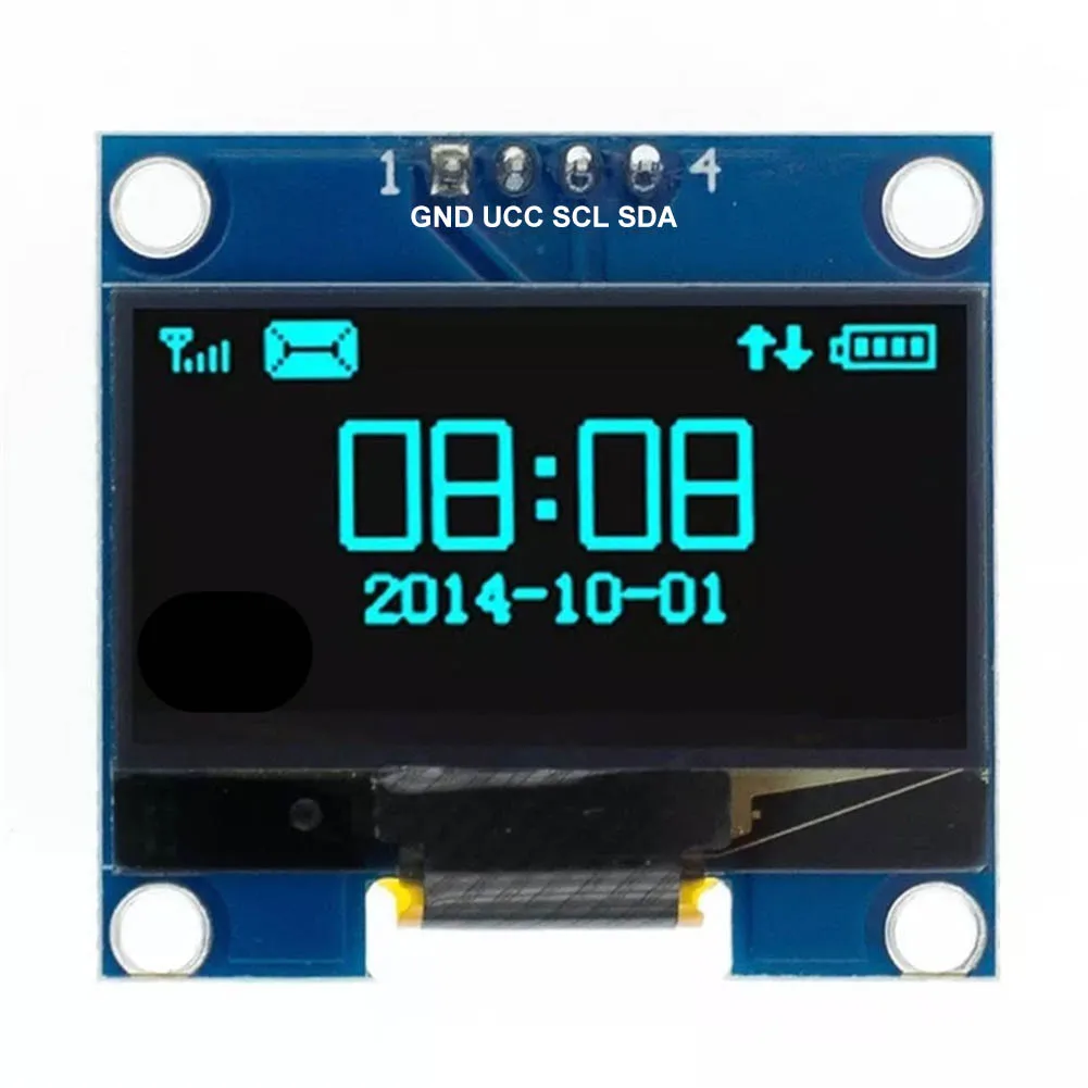 Innovative Self Lit Technology in the 1 3 Inch For OLED Display Module Designed for I2C Screens Resolution 128x64