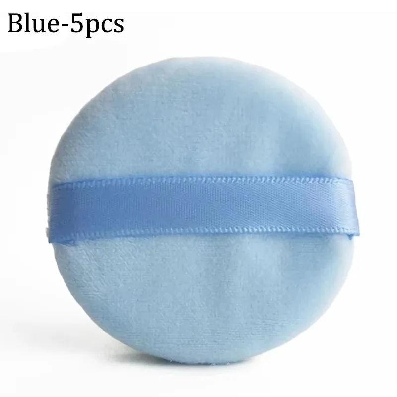 5/10 Stuks Zacht Fluwelen Make-Up Spons Losse Poeder Cosmetische Bladerdeeg Dubbelzijdig Gezicht Make-Up Spons Concealer Nat droog Makeup Tools