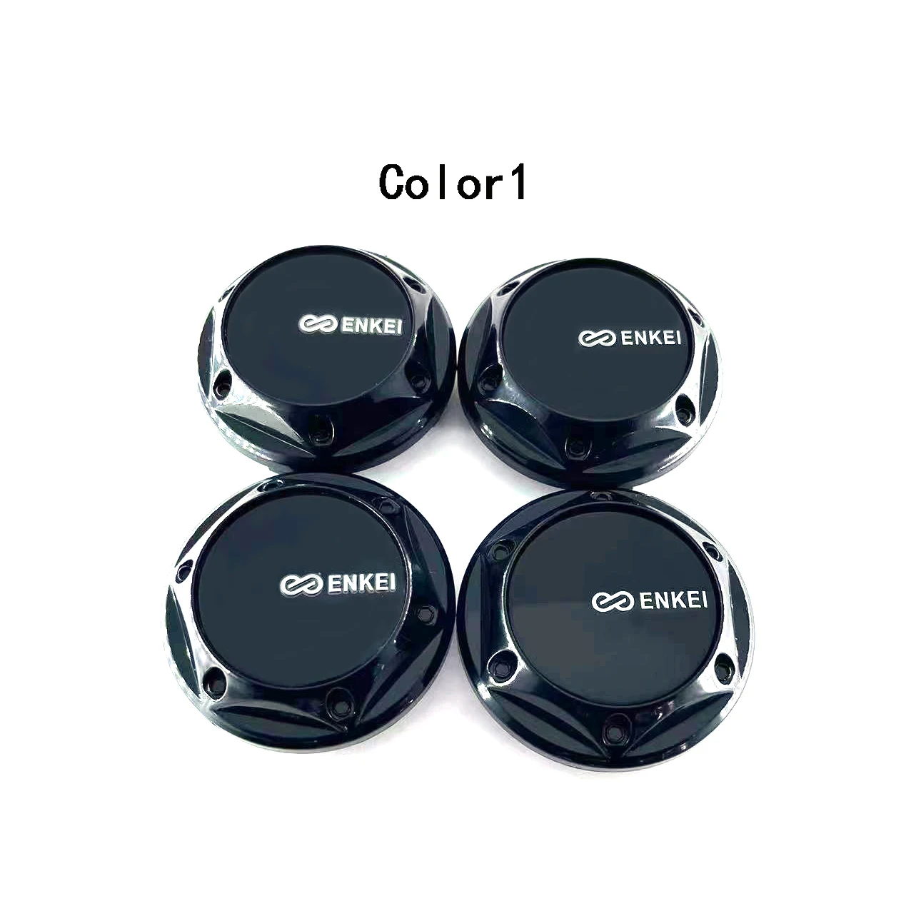 4PCS/Lot 67MM Auto Car Wheel Center Hub Caps for ENKEI Emblem LogoStyling Rim Hub Cap