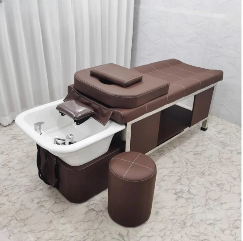 Shaving Chairs Products Salon Chair Hairstyle Shampoo Bowl Water Circulation Basin Nail Spa Hair Bed Aesthetic Sedia Beauty Hoop