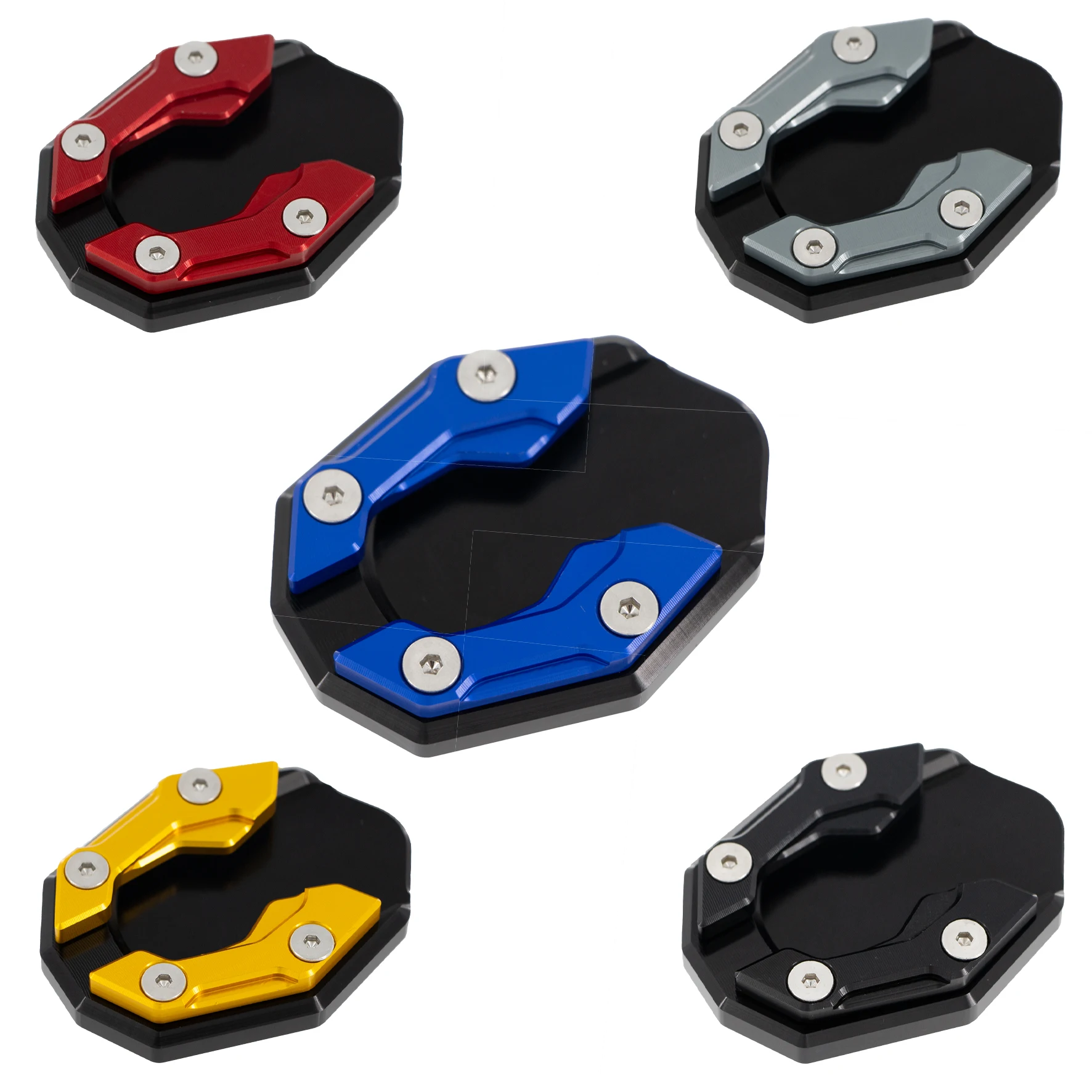 Adapted to Honda PCX150 PCX160 ADV150/60Motorcycle Bike Kickstand Extender Foot Side Stand Extension Foot Pad Support Plate Moto
