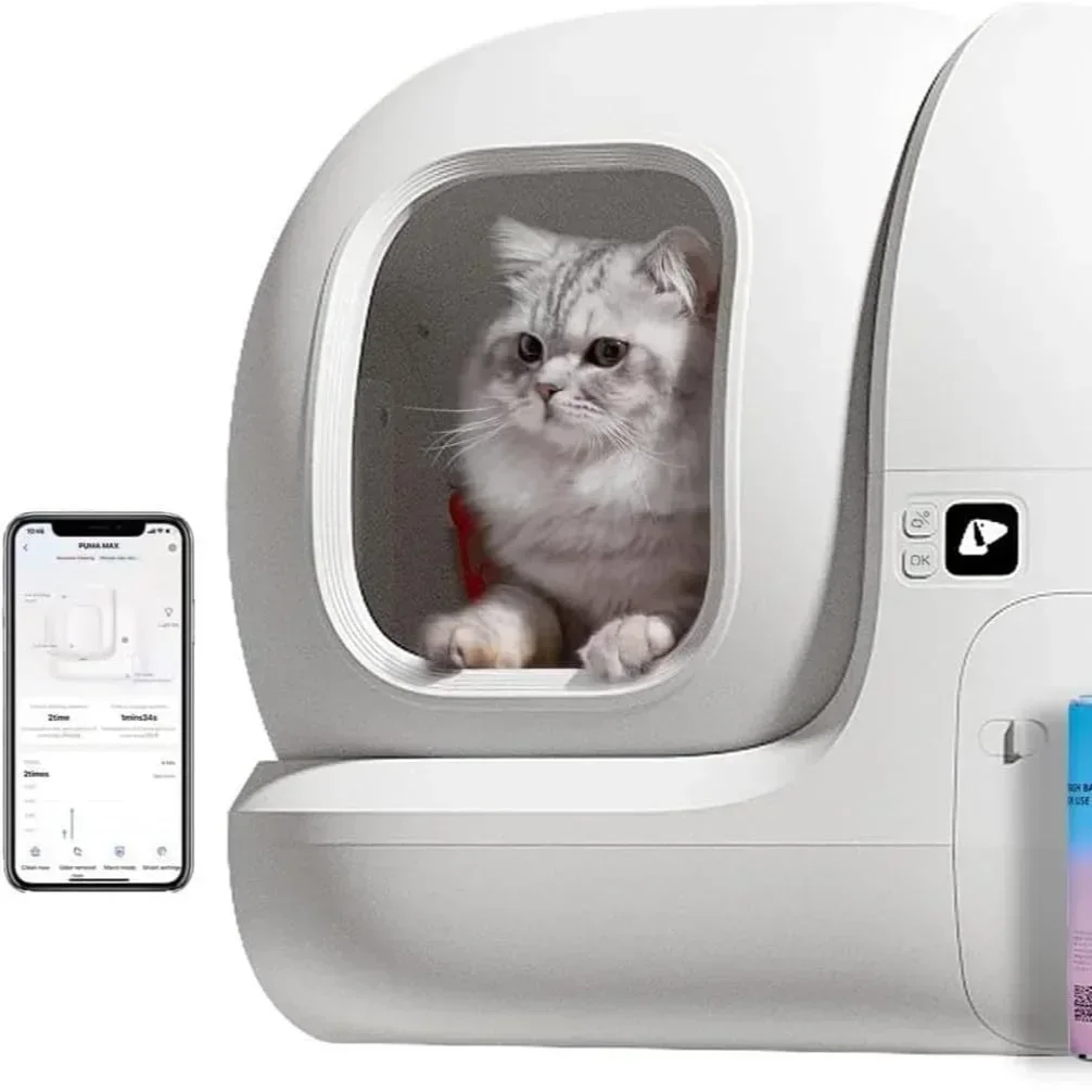 

PURA MAX-2 T4 Automatic Cleaning Sandbox for Cat Pet Supplies Smart Equipment