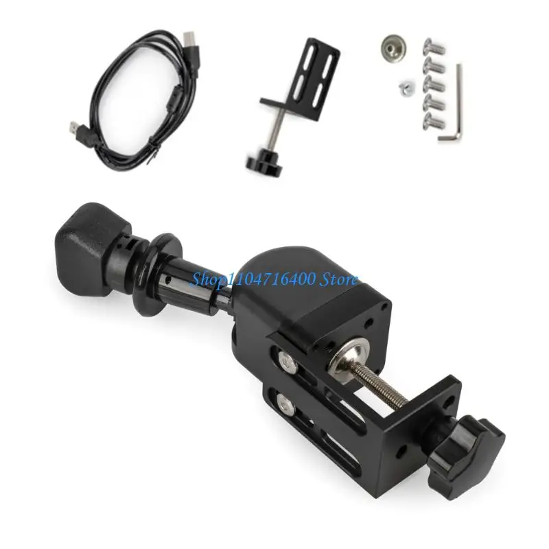 

y1gd Plug Play USB Handbrake for Truck Simulator High Response Metal Racing Accessory