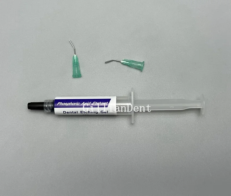 5 ml/Syringe Dental Etchant Adhesive Etch Acid Etching Gel Agent 37% Phosphoric Acid Dentist Material Bond Teeth Glue