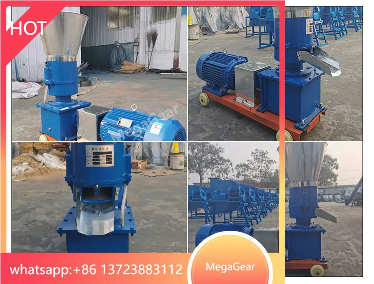 

Hot Sale Pelleting Poultry Small Scale Feed Pellet Machine For Animals Feed Pelletizer
