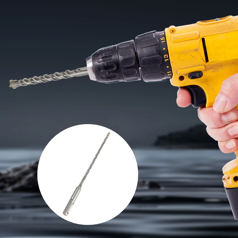 Hartmetall-Spitze Plus Hammer Bohrer Set Bohrhammer Bohrer Kreuz Beton Bohrer Hammer Bohrer Bits für Beton Wand