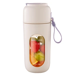 جويسير كهربائي محمول طاقة كبيرة مع ماصة ، ميلك شيك مصنوع من الثلج المجروش ، كوب سكين 12 ورقة ، شحن لاسلكي أفضل 8 آلات صنع قش للمبيعات - No8