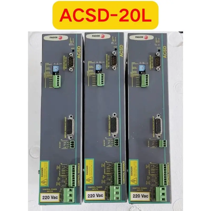 

Used ACSD-20L ACSD20L Driver Function test OK