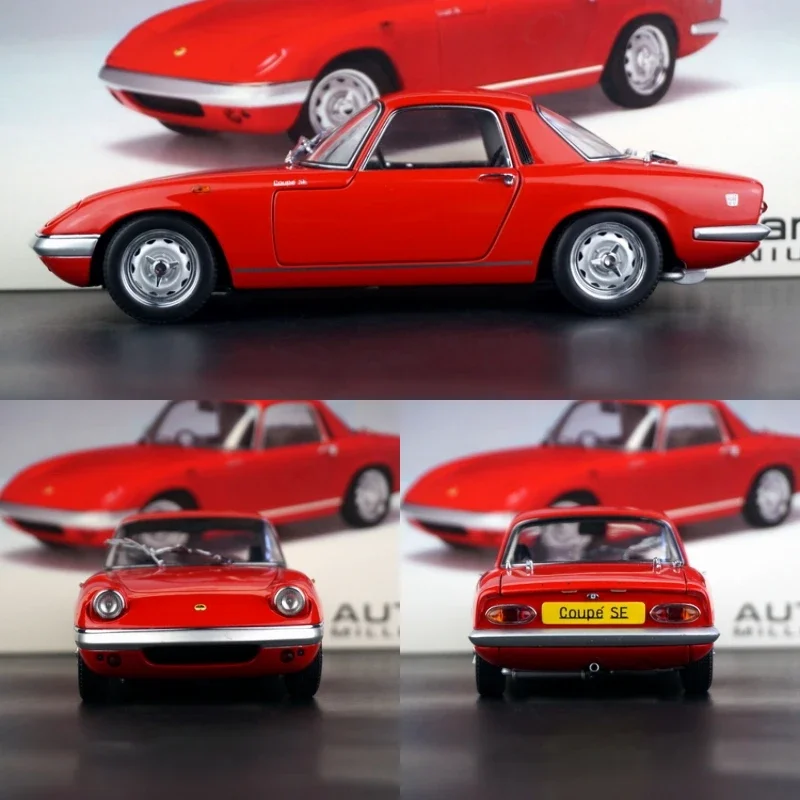 

Autoart 1:18 Elan S/E Coupe Red Simulation Limited Edition, все открытые металлические статические модели автомобиля из сплава, игрушка в подарок