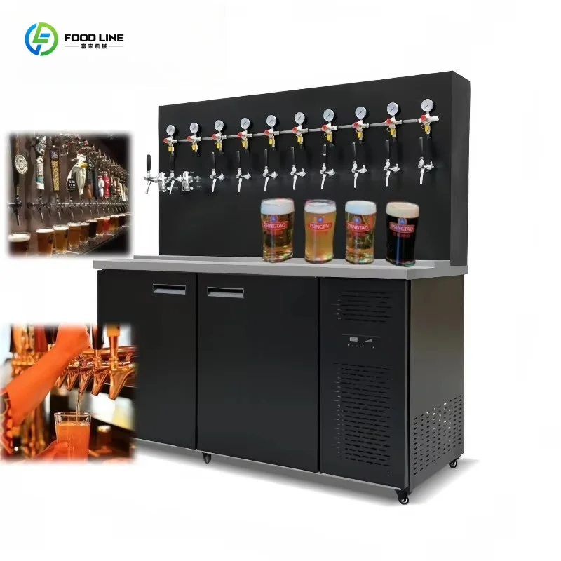 Customized Cooler Tower Beverage Dispenser Hot Sale Draft Beer And Beer Can Cooling Machine - view 4