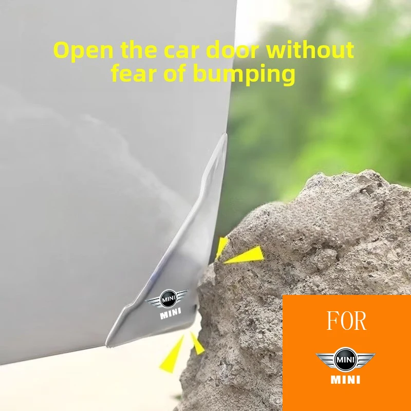 

Car Door Corner Anti-collision Covers Silicone Protector Stickers For Mini Cooper R50 R52 R53 R55 R56 R60 R61 F54 F55 F56 F60