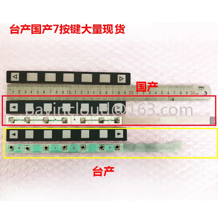 A86L-0001-0298 A98L-0005-0252 Fanuc Fanuc Button Bar 7 Key 9 Key 12 Key