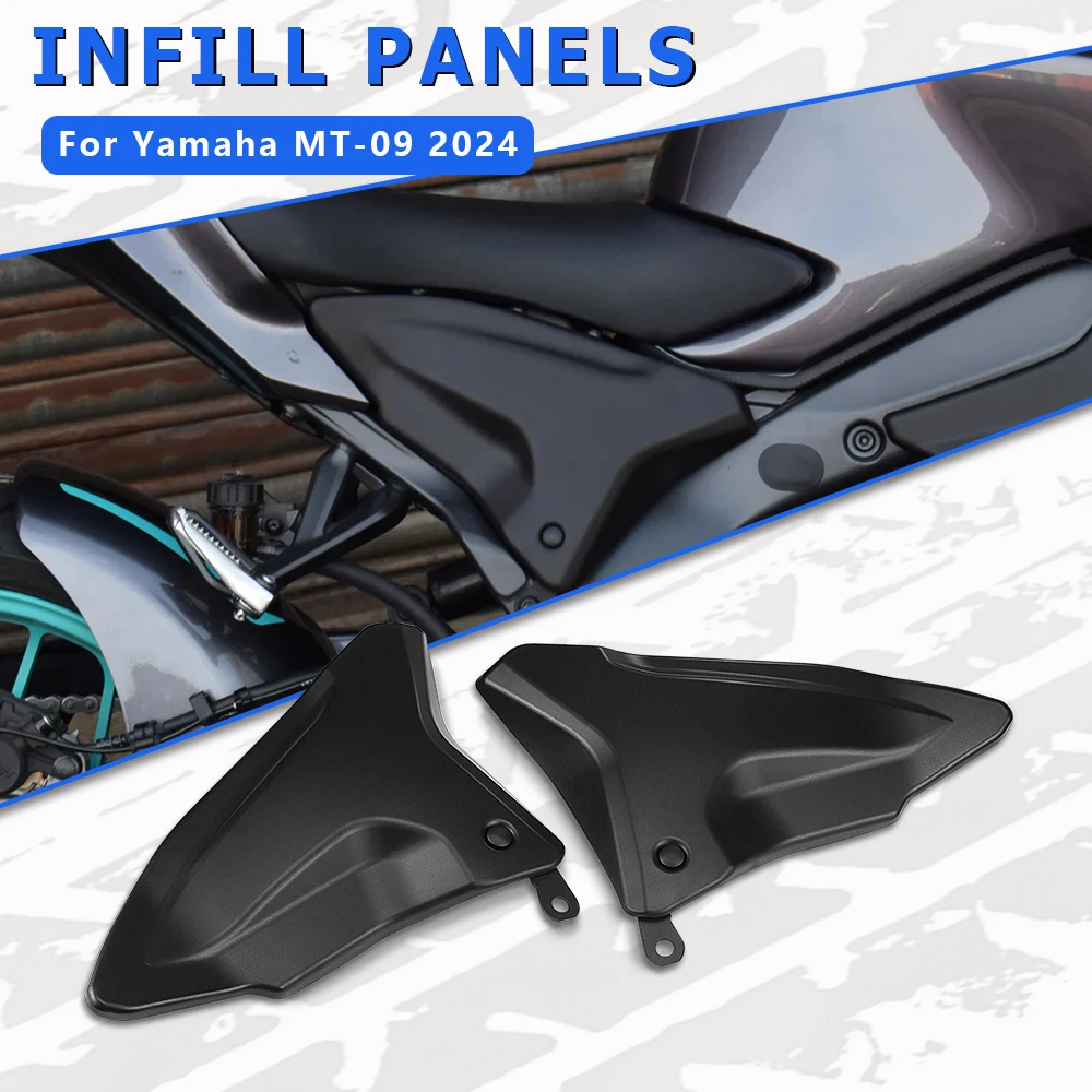 

Motorcycle accessories side frame fairing protective cover rear filling panel For YAMAHA MT09 MT 09 MT-09 GEN4 2024-