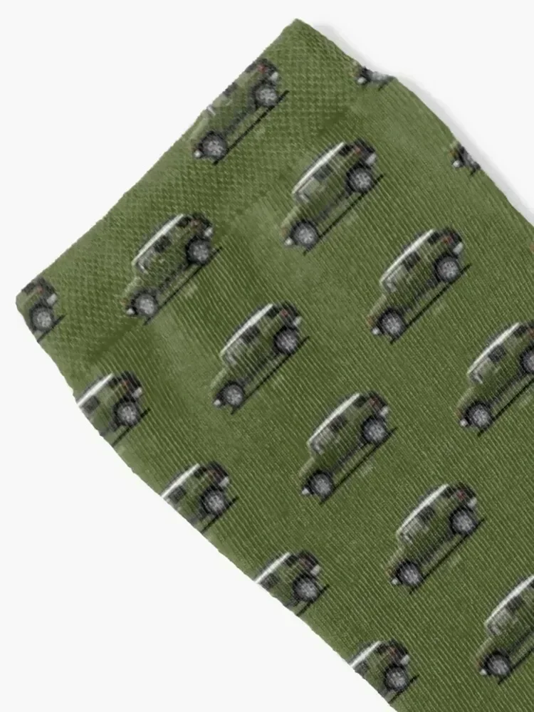 FJ CRUISER GREEN Socks Lots cotton moving stockings christmas gift Socks Women's Men's