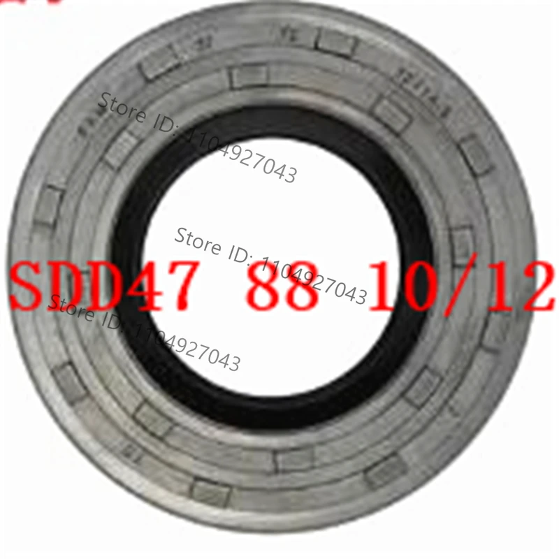 2pcs Bearing Rubber oil water Seal Ring SDD47 88 10/12 for  Washing Machine oil seal SDD47 88 10 12