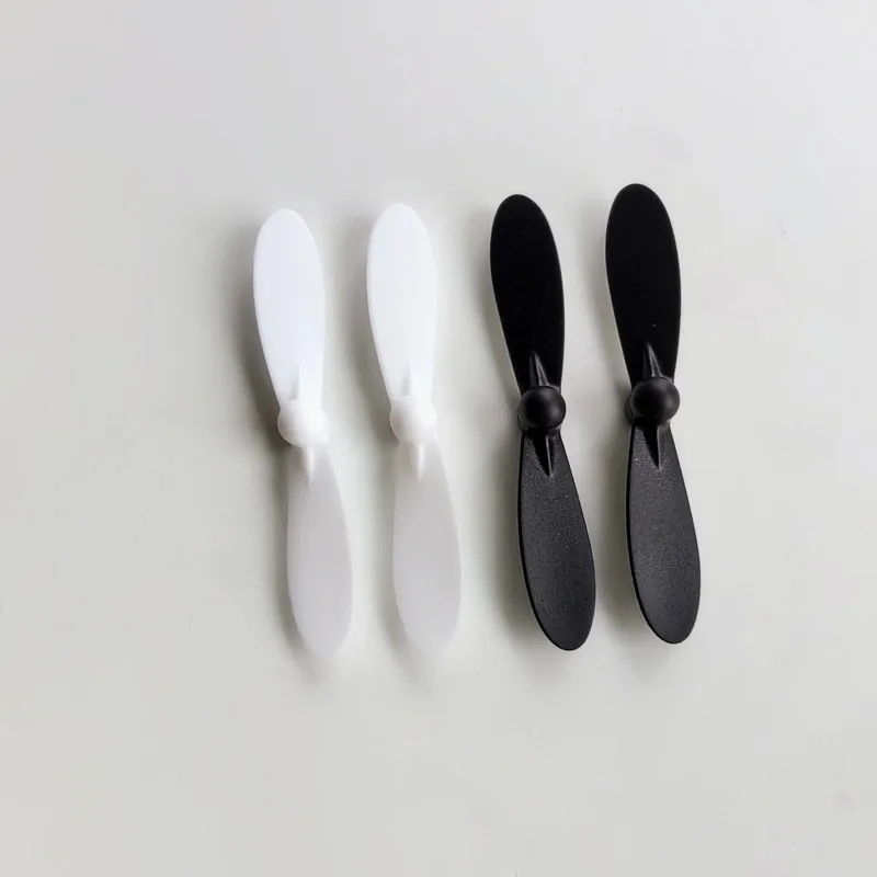 4pcs 3.4cm white black 34mm Props Propellers AB Fan Blades Spare Parts for mini R/C Quadcopter Toys