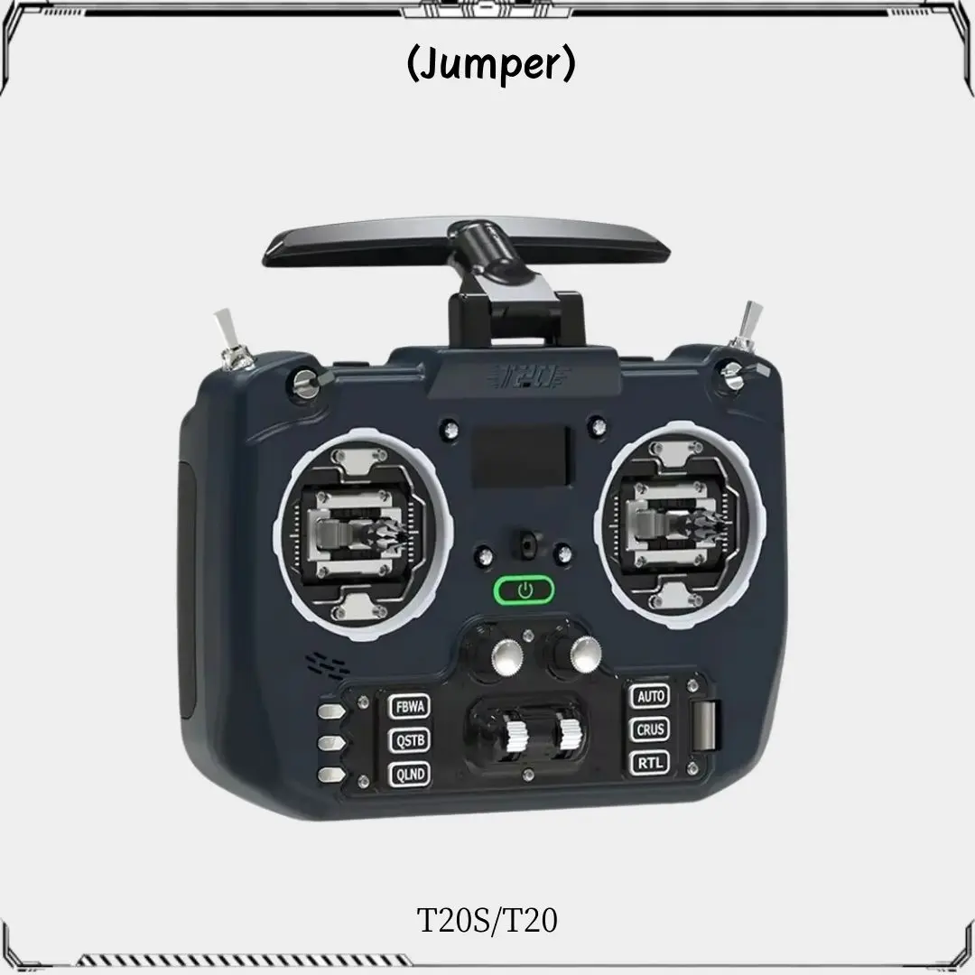 Jumper New T20S/T20 V2 ELRS 915Mhz/2.4GHz Full Size Radio (RDC90) EdgeTX Max 1000mW Remote Controller For Long Rang RC Drone