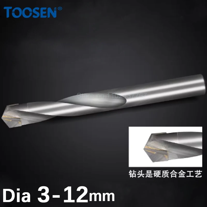 

3-12mm Carbide Tungsten Steel Alloy Drill Special for Stainless Steel Drilling Twists Drill Steel Super Hard Spring Steel Angle